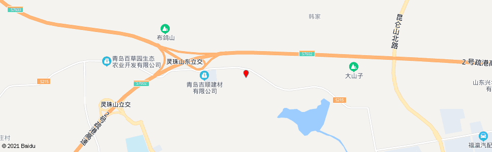 青岛黄泥崖村_公交站地图_青岛公交_妙搜公交查询2024