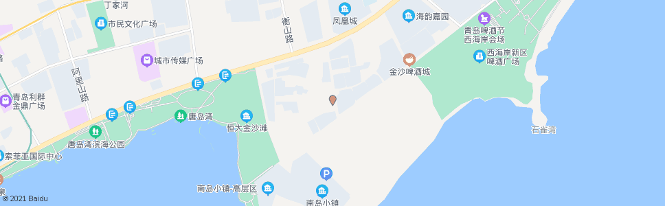 青岛黄岛齐鲁第一实验中学_公交站地图_青岛公交_妙搜公交查询2024