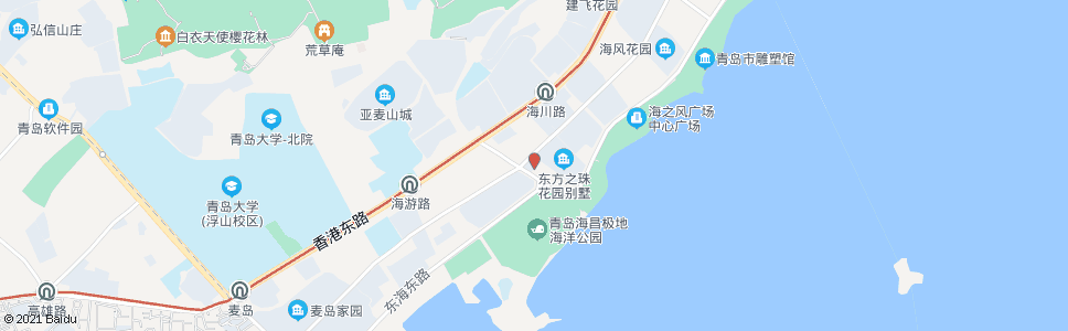 青岛世纪文华酒店(海江路)_公交站地图_青岛公交_妙搜公交查询2024