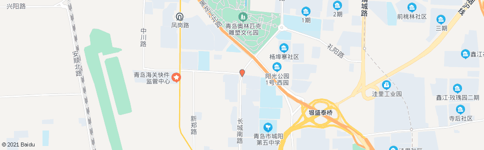 青岛长城南路_公交站地图_青岛公交_妙搜公交查询2024