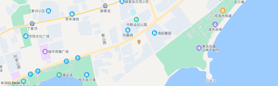 青岛漳江路_公交站地图_青岛公交_妙搜公交查询2024