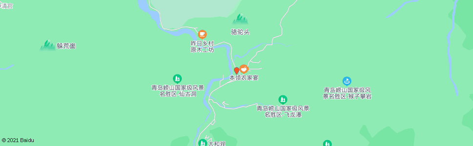 青岛崂山河东村_公交站地图_青岛公交_妙搜公交查询2024