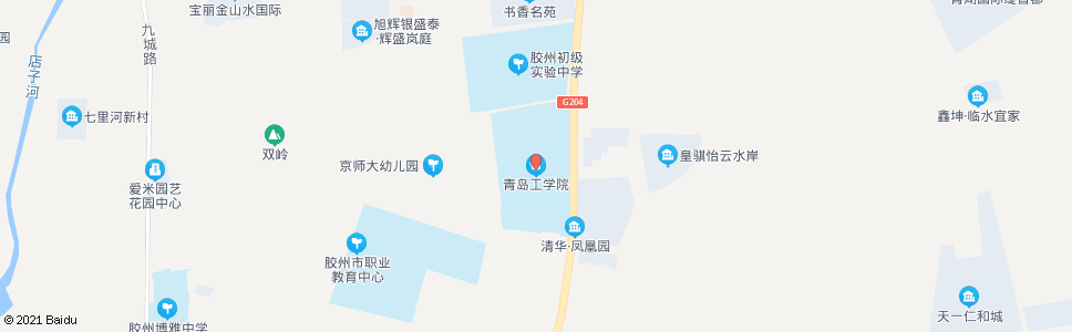 青岛青岛工学院_公交站地图_青岛公交_妙搜公交查询2024