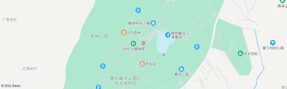 青岛藏马山旅游度假区_公交站地图_青岛公交_妙搜公交查询2024