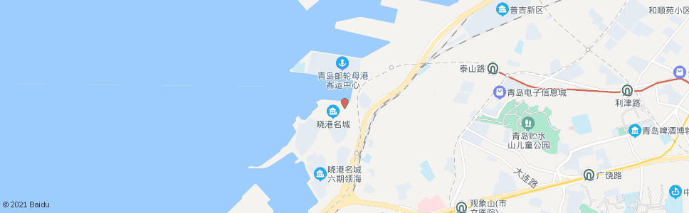 青岛长安路_公交站地图_青岛公交_妙搜公交查询2024