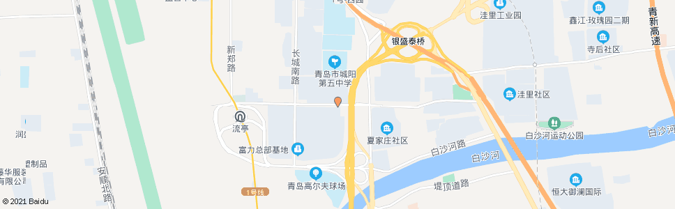 青岛高家台小区_公交站地图_青岛公交_妙搜公交查询2024