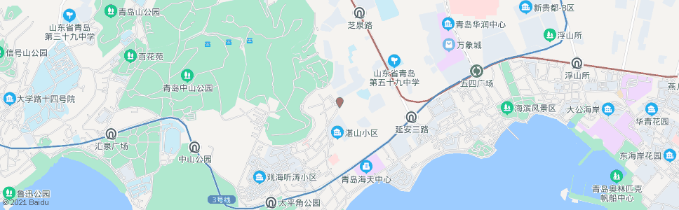 青岛岳阳路_公交站地图_青岛公交_妙搜公交查询2024