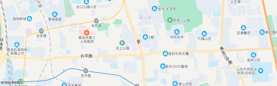 青岛重庆中路金水路_公交站地图_青岛公交_妙搜公交查询2024