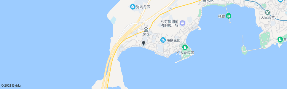 青岛八大峡小学_公交站地图_青岛公交_妙搜公交查询2024