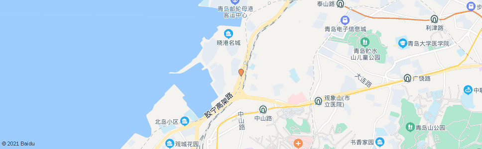 青岛冠县路_公交站地图_青岛公交_妙搜公交查询2024