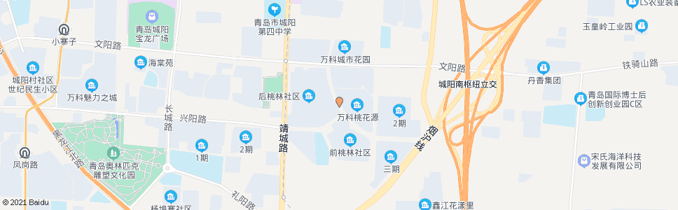 青岛泰城路_公交站地图_青岛公交_妙搜公交查询2024