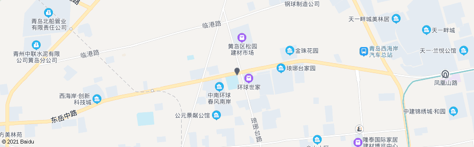 青岛泰山路(琅琊台路)_公交站地图_青岛公交_妙搜公交查询2024