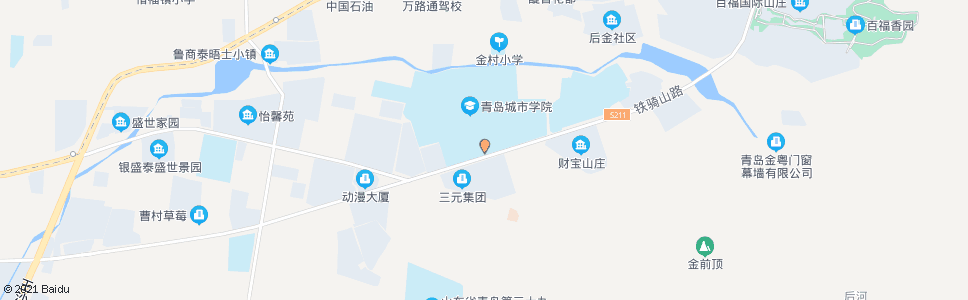 青岛琴岛学院_公交站地图_青岛公交_妙搜公交查询2024