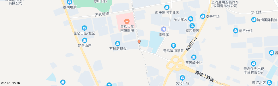 青岛黄岛区双语小学_公交站地图_青岛公交_妙搜公交查询2024