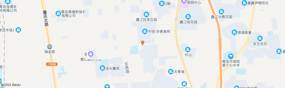 青岛华胥美邦小区_公交站地图_青岛公交_妙搜公交查询2024