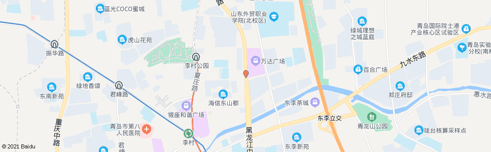 青岛李沧老年大学_公交站地图_青岛公交_妙搜公交查询2024