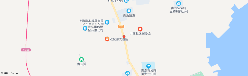 青岛高家_公交站地图_青岛公交_妙搜公交查询2024