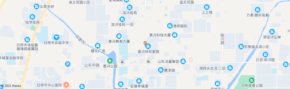 日照大香店村_公交站地图_日照公交_妙搜公交查询2024