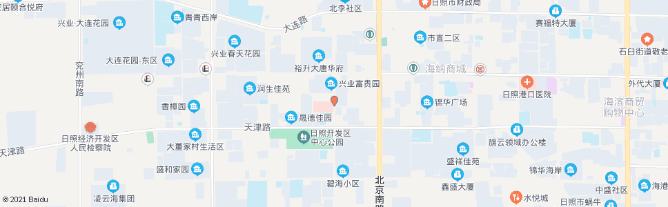 日照北京路医院_公交站地图_日照公交_妙搜公交查询2024