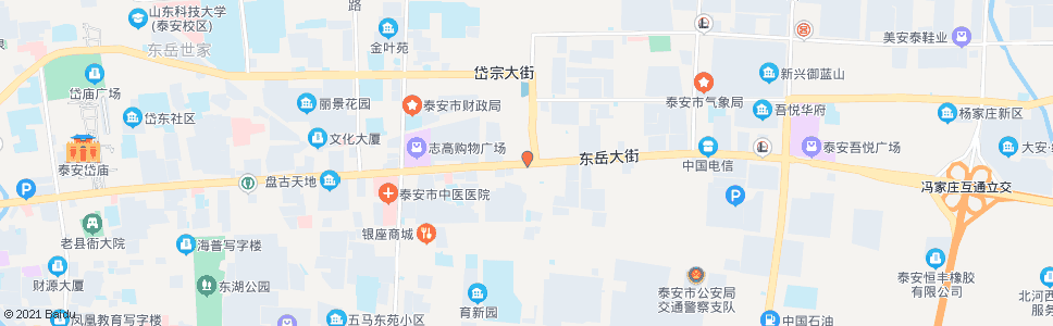 泰安市驾驶员协会_公交站地图_泰安公交_妙搜公交查询2024