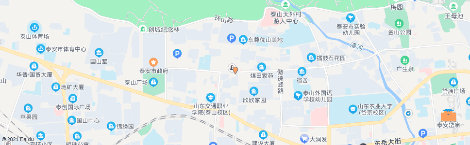 泰安华泰大酒店(路北)_公交站地图_泰安公交_妙搜公交查询2024