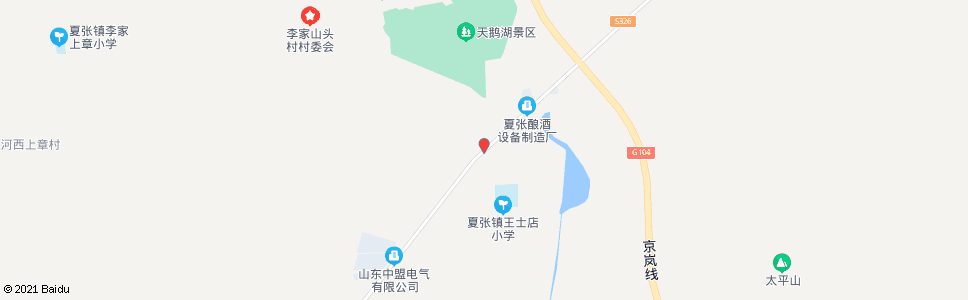 泰安王士店_公交站地图_泰安公交_妙搜公交查询2024