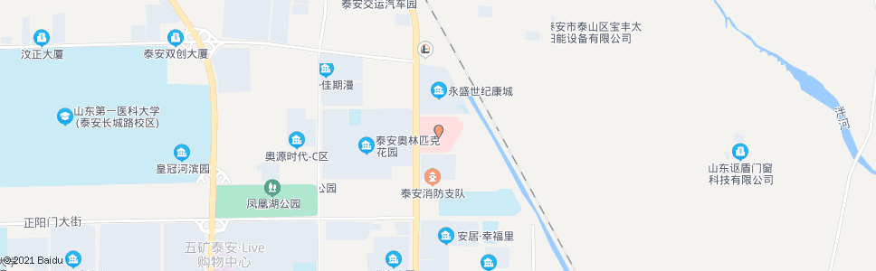 泰安妇幼保健院(儿童医院)_公交站地图_泰安公交_妙搜公交查询2024