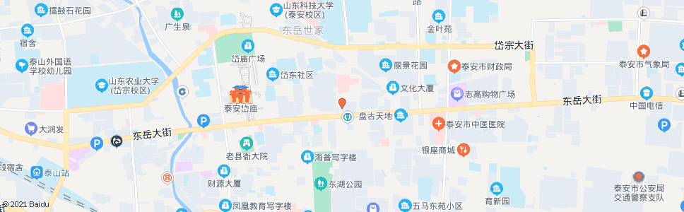 泰安市福利院_公交站地图_泰安公交_妙搜公交查询2024