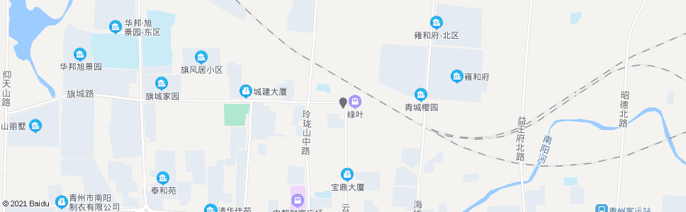 潍坊海龙大酒店(青州)_公交站地图_潍坊公交_妙搜公交查询2025