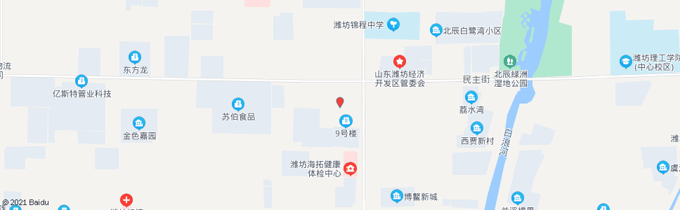 潍坊经济开发区高新技术产业园_公交站地图_潍坊公交_妙搜公交查询2024