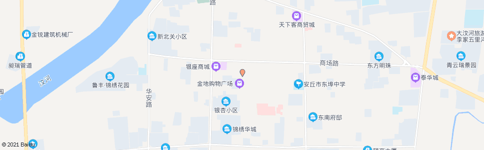 潍坊佳乐家兴安店_公交站地图_潍坊公交_妙搜公交查询2024