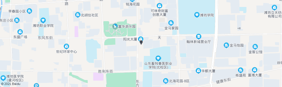 潍坊市行政审批中心_公交站地图_潍坊公交_妙搜公交查询2024