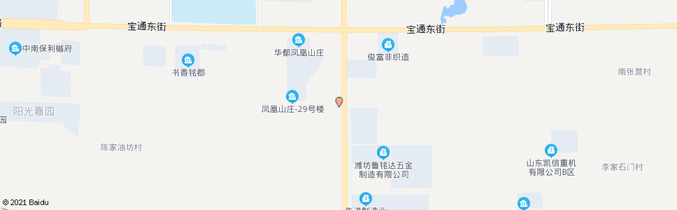 潍坊潍安路铁路桥_公交站地图_潍坊公交_妙搜公交查询2024