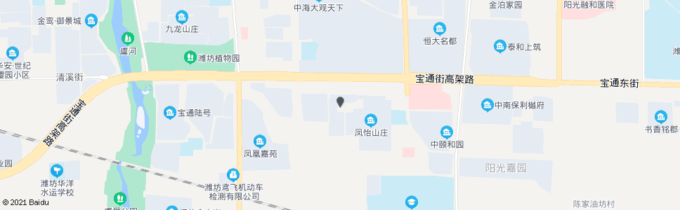 潍坊山后徐家村_公交站地图_潍坊公交_妙搜公交查询2024