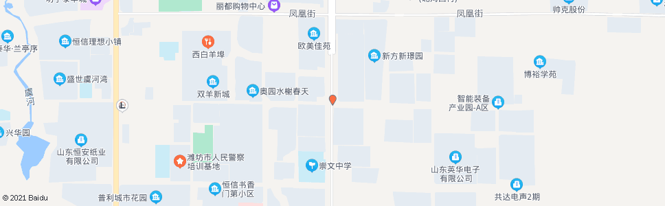 潍坊双羊街路口_公交站地图_潍坊公交_妙搜公交查询2024