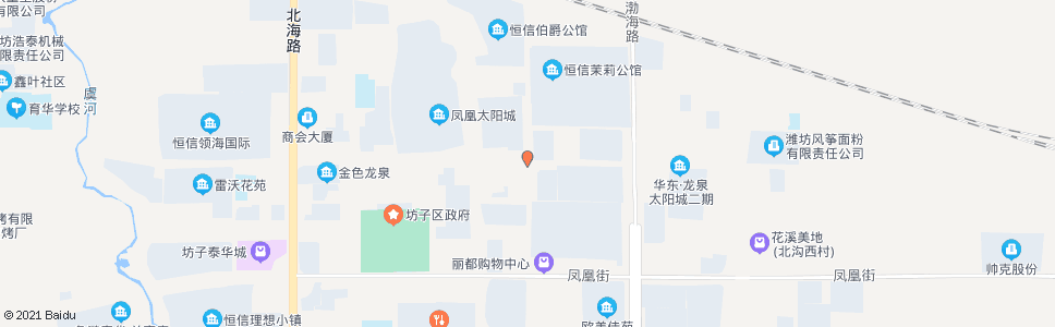 潍坊龙泉街龙山路口_公交站地图_潍坊公交_妙搜公交查询2024