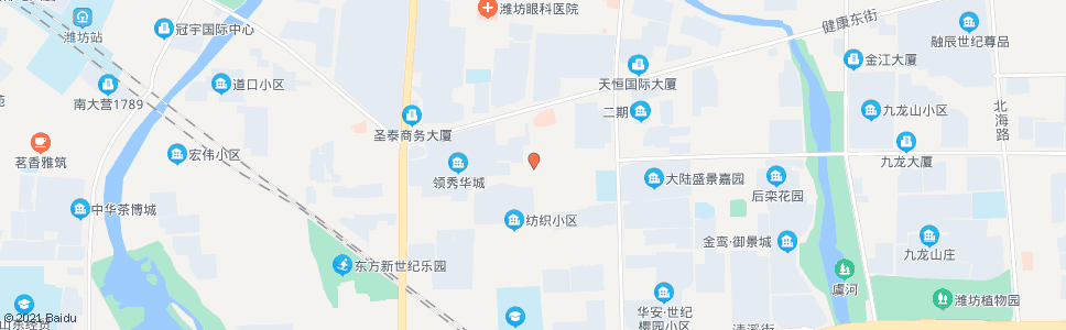 潍坊鸢飞路樱前街路口_公交站地图_潍坊公交_妙搜公交查询2025