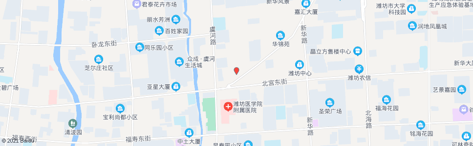 潍坊佳乐家北宫店(临时站)_公交站地图_潍坊公交_妙搜公交查询2024