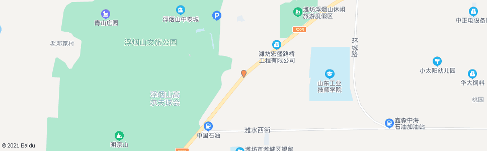 潍坊二甲王村_公交站地图_潍坊公交_妙搜公交查询2024