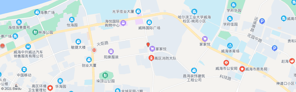 威海昌鸿小区西区_公交站地图_威海公交_妙搜公交查询2024