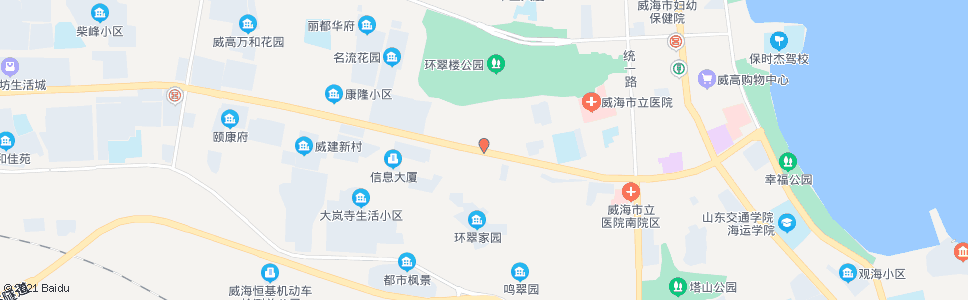 威海西门_公交站地图_威海公交_妙搜公交查询2024