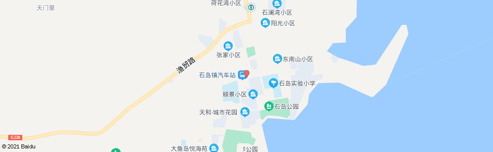 威海石岛张家村站_公交站地图_威海公交_妙搜公交查询2024