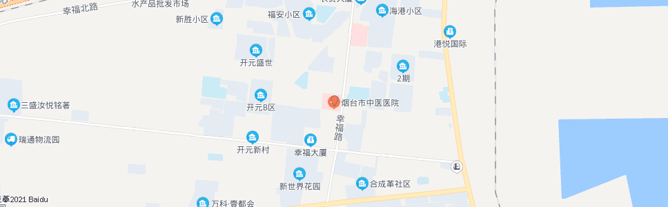 烟台中医院(烟台护士学校)_公交站地图_烟台公交_妙搜公交查询2024