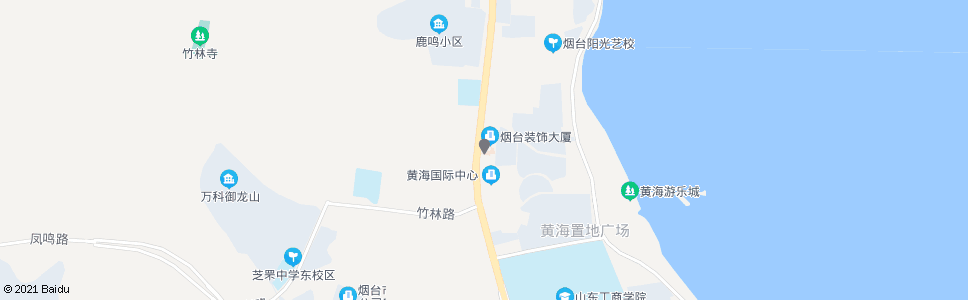 烟台烟台人才市场(百信妇科医院)_公交站地图_烟台公交_妙搜公交查询2024