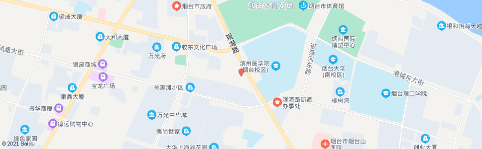 烟台天城汽车_公交站地图_烟台公交_妙搜公交查询2024