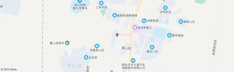 烟台亚太婚庆文化产业园(南尧集团)_公交站地图_烟台公交_妙搜公交查询2024