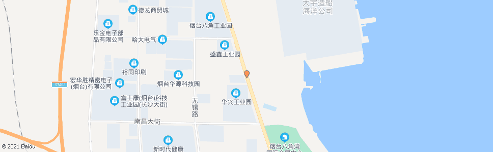 烟台开发区建筑质检中心_公交站地图_烟台公交_妙搜公交查询2024