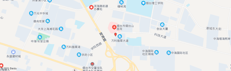 烟台孔家滩北站_公交站地图_烟台公交_妙搜公交查询2024