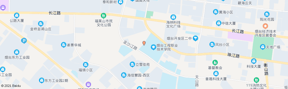 烟台烟台工程职业技术学院西门_公交站地图_烟台公交_妙搜公交查询2024