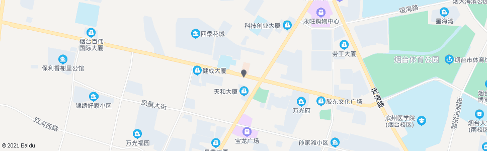 烟台烟台毓璜顶医院莱山分院_公交站地图_烟台公交_妙搜公交查询2025